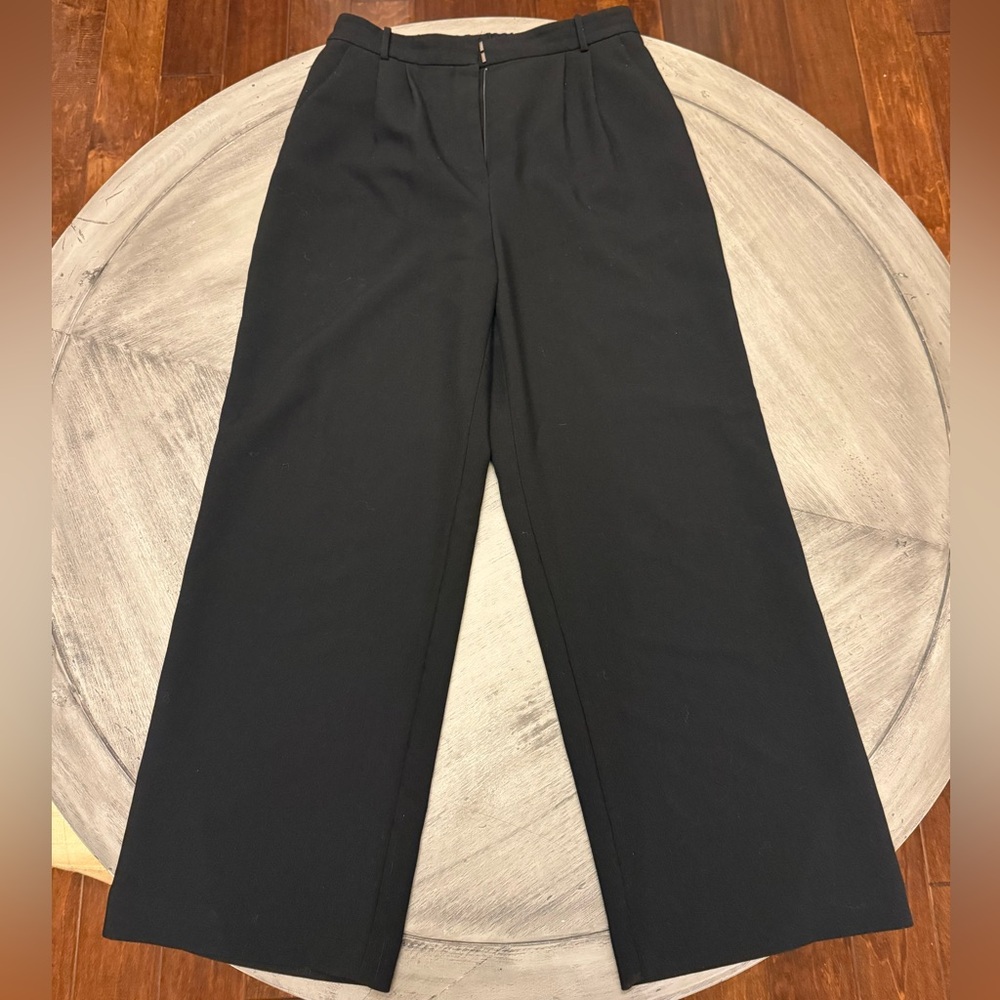 Chic Black Wide-Leg Women's Pants